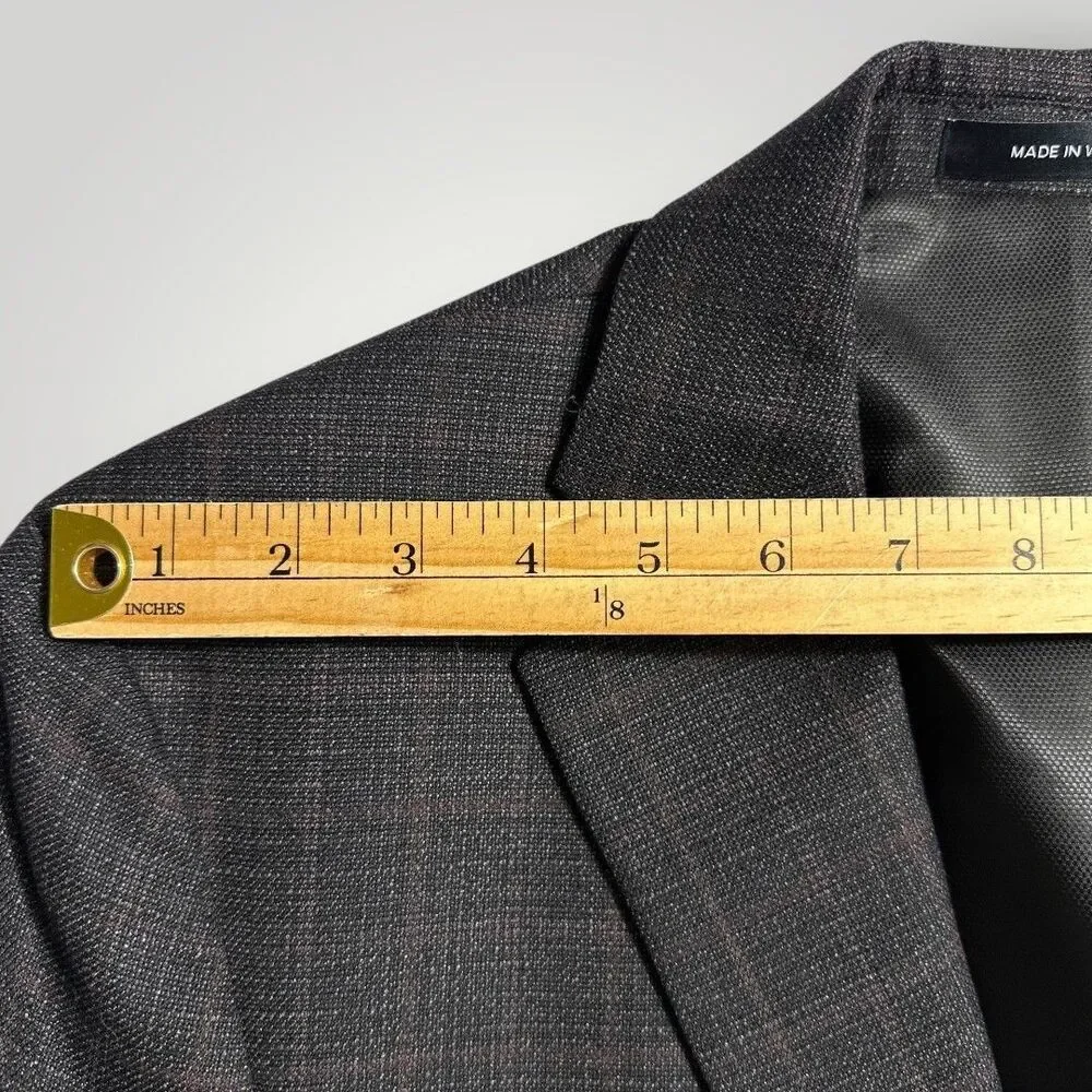 KENNETH COLE Modern fit Mens Blazer 40S Sport Coat 2-Button Jacket Wool Blend